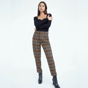 Aritzia Babaton Nightscape Pant in a Brown and Blue Size 12